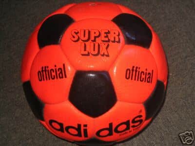 Super-Lux-Adidas hi vis Official World Cup 1974 Durlast Soccer Ball