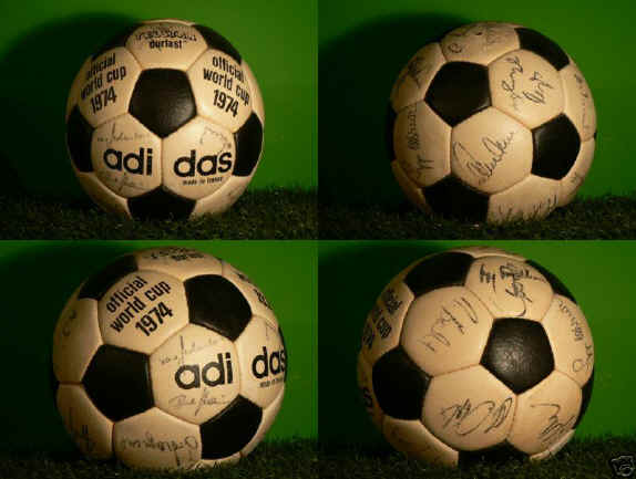 Official World 1974 Durlast Soccer Ball