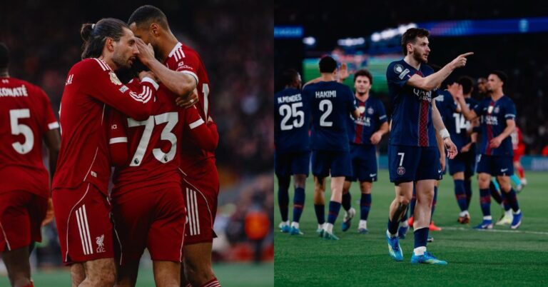 Liverpool vs Paris Saint Germain
