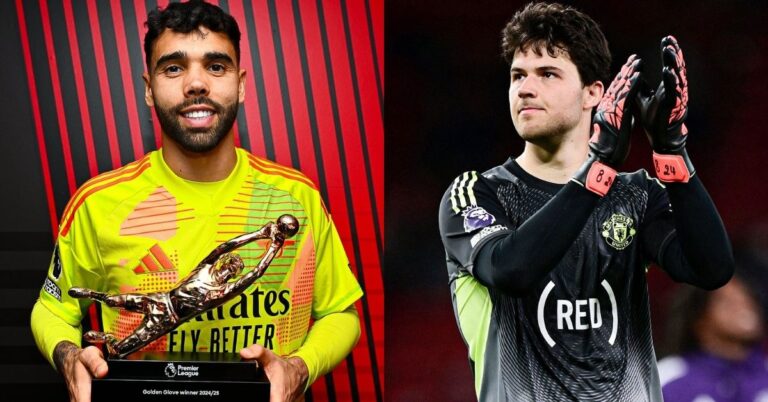 Top four favourites for the 2026/27 Premier League Golden Glove
