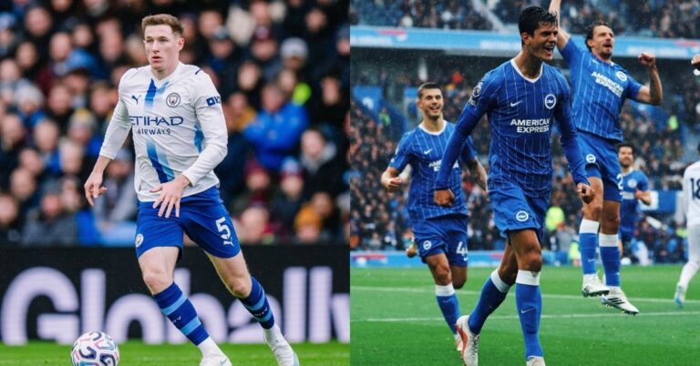 Manchester City vs Brighton & Hove Albion